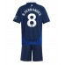 Maillot de foot Manchester United Bruno Fernandes #8 Extérieur vêtements enfant 2024-25 Manches Courtes (+ pantalon court)